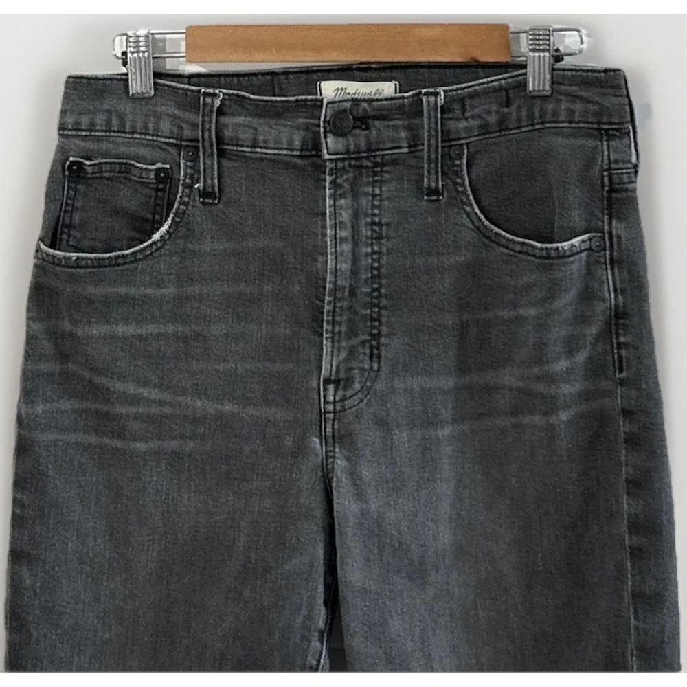 Madewell The Perfect Vintage Crop Jeans Stretch Denim Sz 30 P NO Pilling